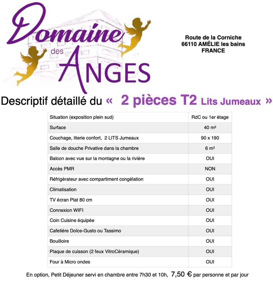 Domaine Des Anges Aparthotel Amélie-les-Bains-Palalda Екстериор снимка